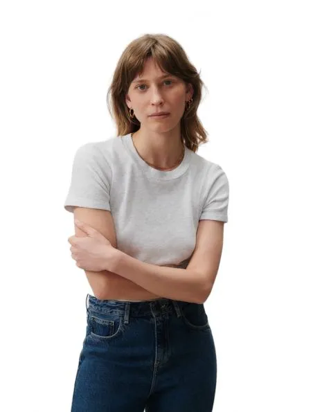 AMERICAN VINTAGE Camiseta Sonoma Mujer Arctic Melange