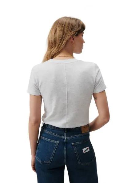 AMERICAN VINTAGE Camiseta Sonoma Mujer Arctic Melange