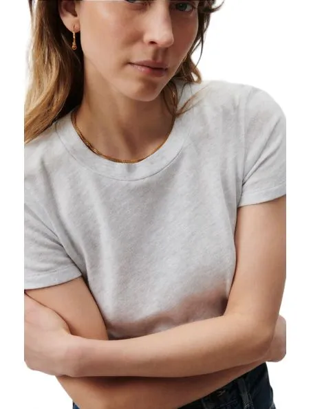 AMERICAN VINTAGE Camiseta Sonoma Mujer Arctic Melange