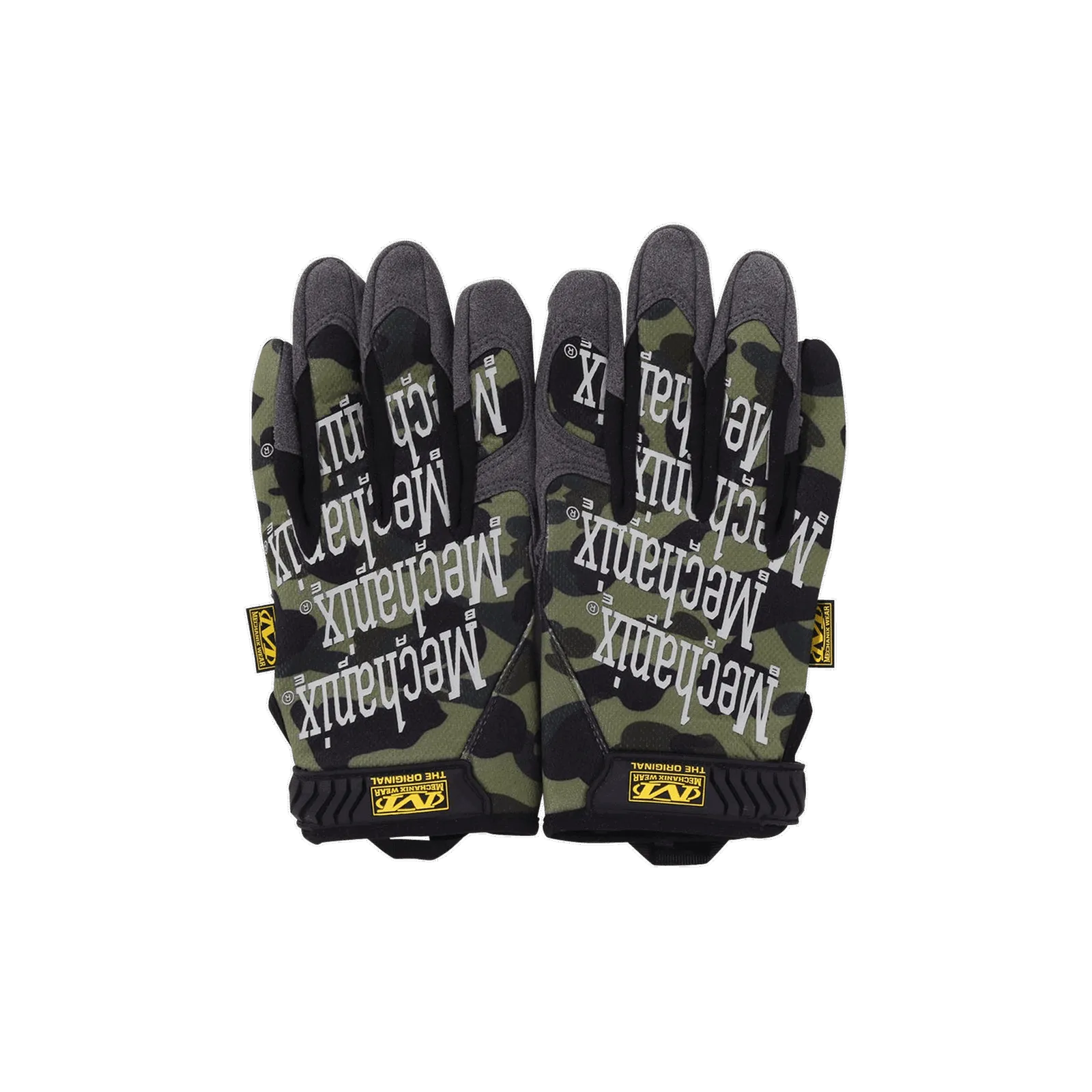 BAPE 1st Camo Mechanix Wear Gloves