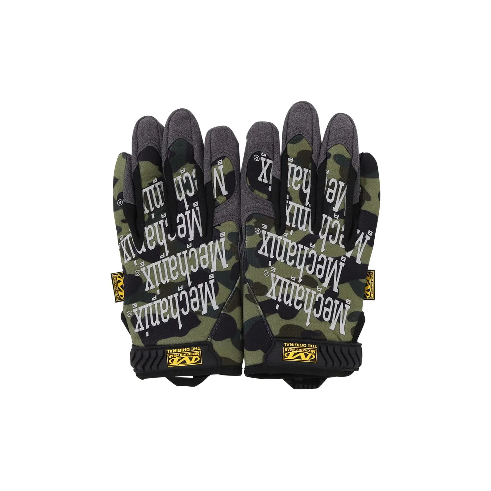 BAPE 1st Camo Mechanix Wear Gloves