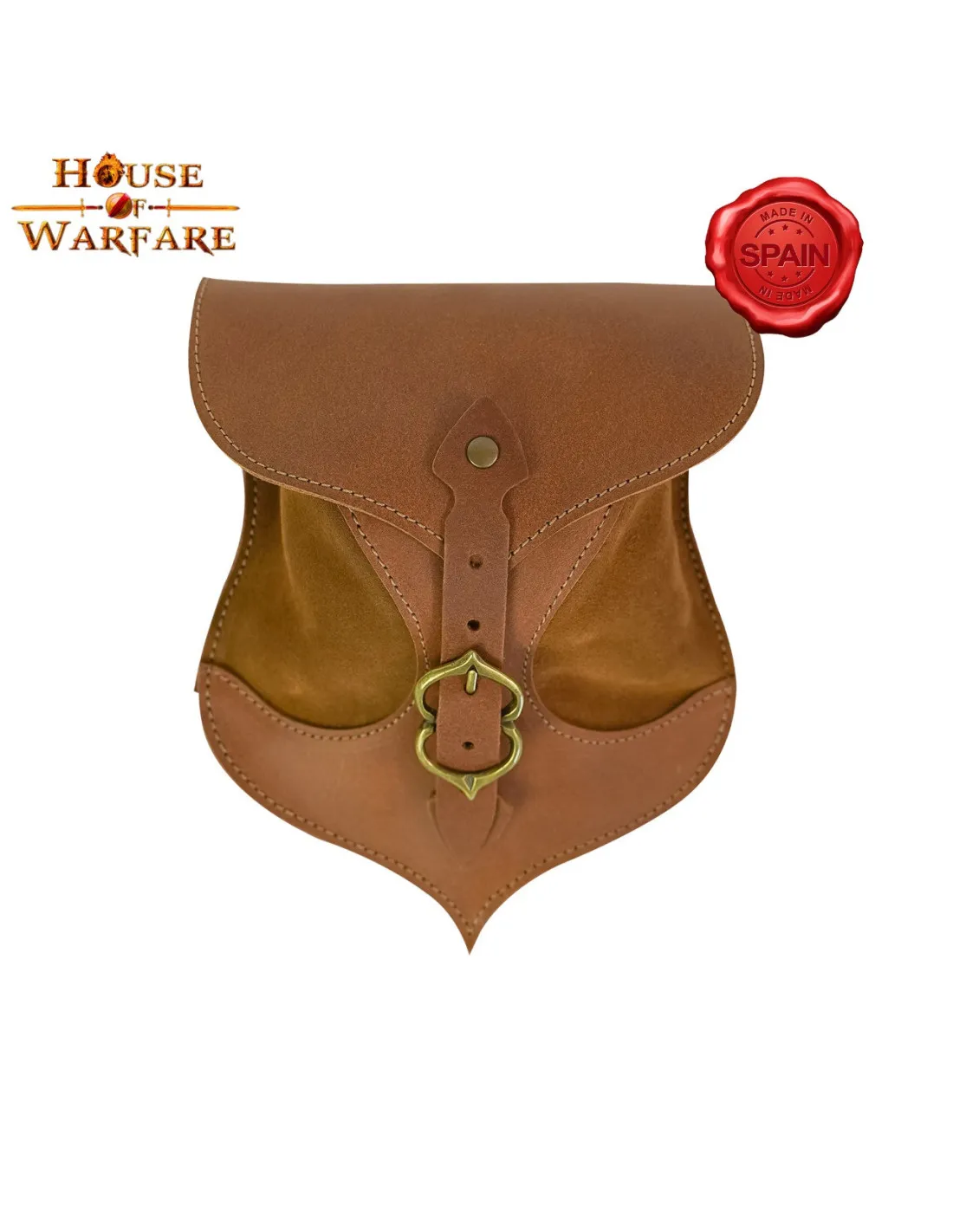 BOLSO MEDIEVAL FANTASY WARRIOR  MARRóN