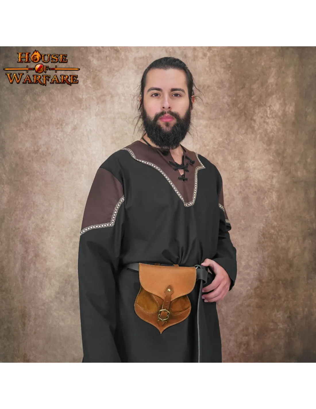 BOLSO MEDIEVAL FANTASY WARRIOR  MARRóN