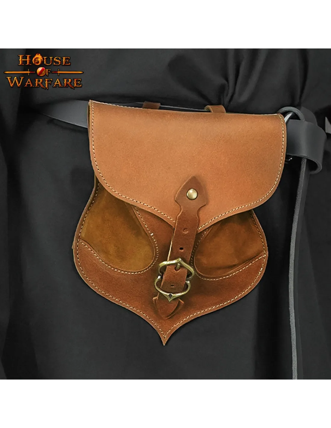 BOLSO MEDIEVAL FANTASY WARRIOR  MARRóN