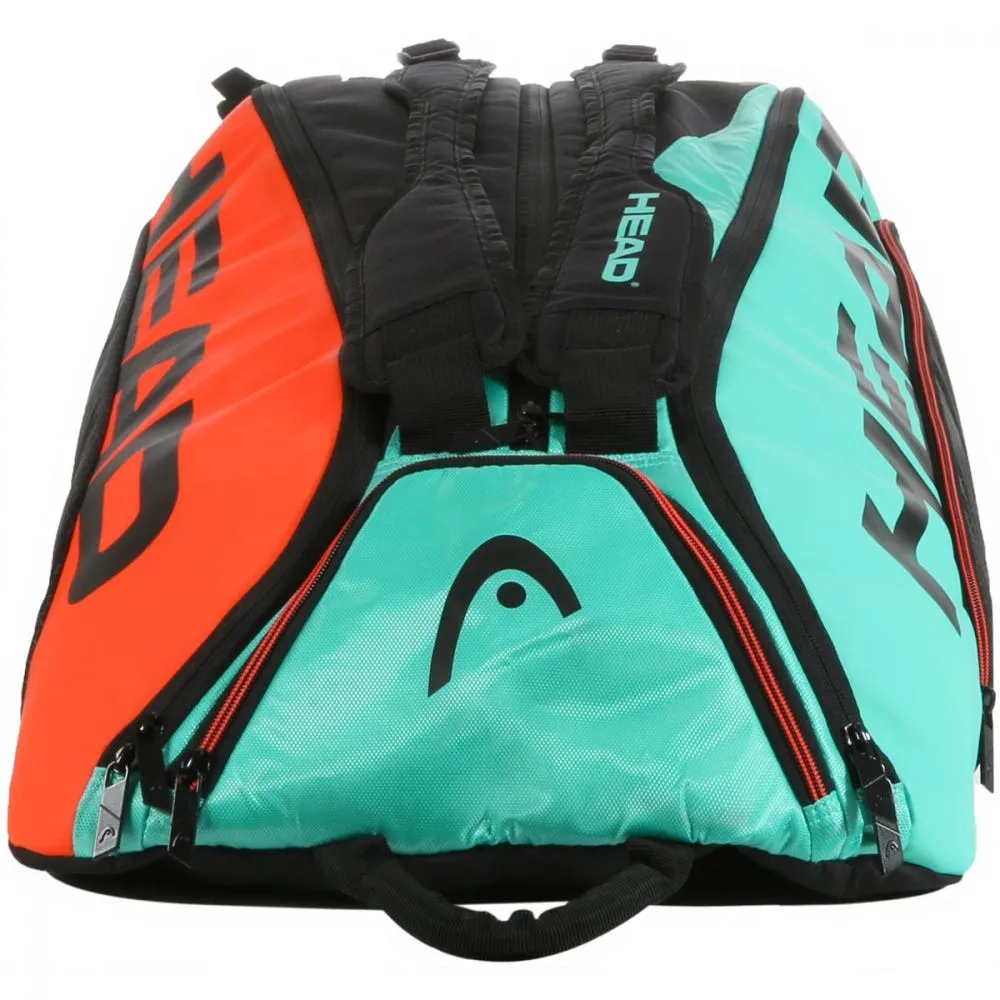 Bolso Tenis Head Tour Team 12R Monstercombi Negro/Celeste