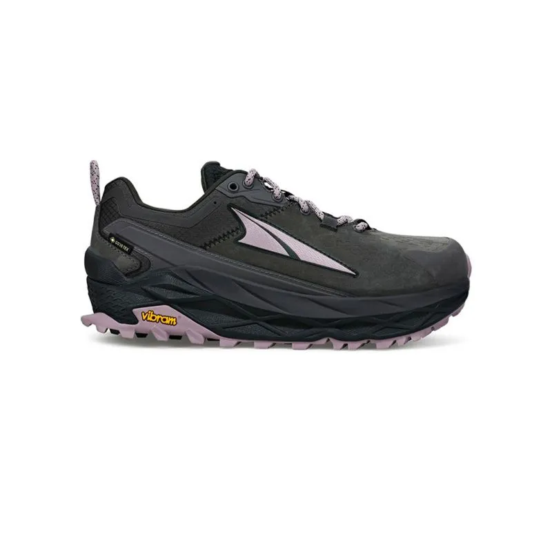 BOTAS BAJAS DE MONTAñA ALTRA OLYMPUS 5 HIKE GORETEX (GRIS/NEGRO) MUJER