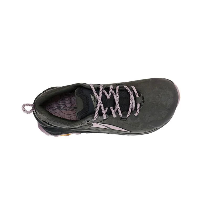 BOTAS BAJAS DE MONTAñA ALTRA OLYMPUS 5 HIKE GORETEX (GRIS/NEGRO) MUJER