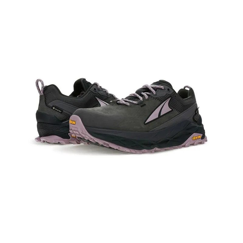BOTAS BAJAS DE MONTAñA ALTRA OLYMPUS 5 HIKE GORETEX (GRIS/NEGRO) MUJER