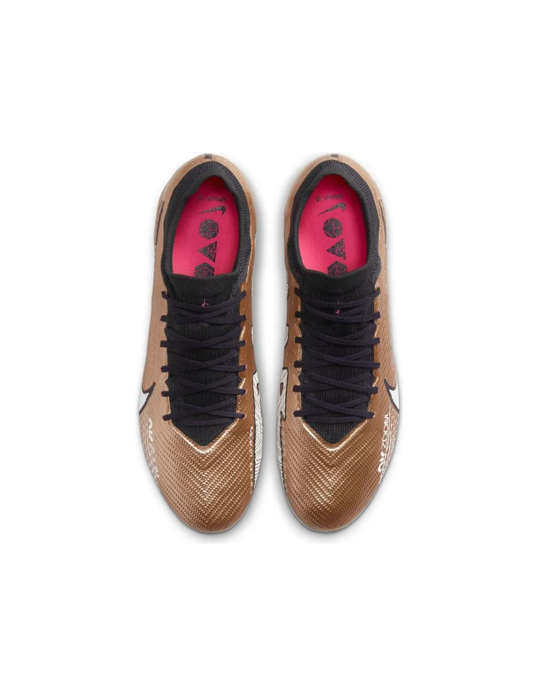 BOTAS DE FúTBOL NIKE ZOOM MERCURIAL VAPOR 15 PRO AGPRO BRONCE