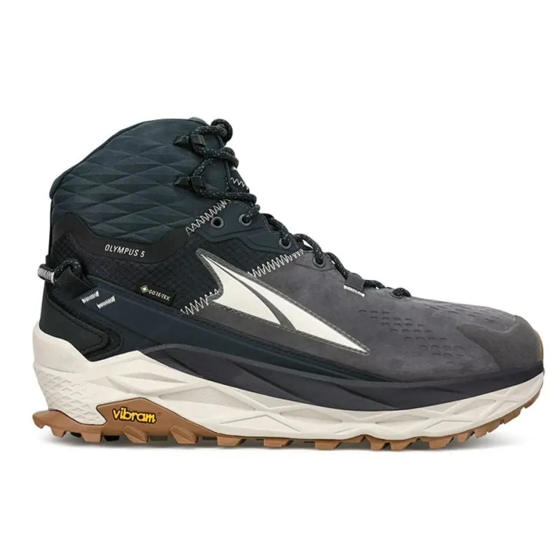 BOTAS DE MONTAñA ALTRA OLYMPUS 5 HIKE MID GORETEX (NEGRO/GRIS) MUJER