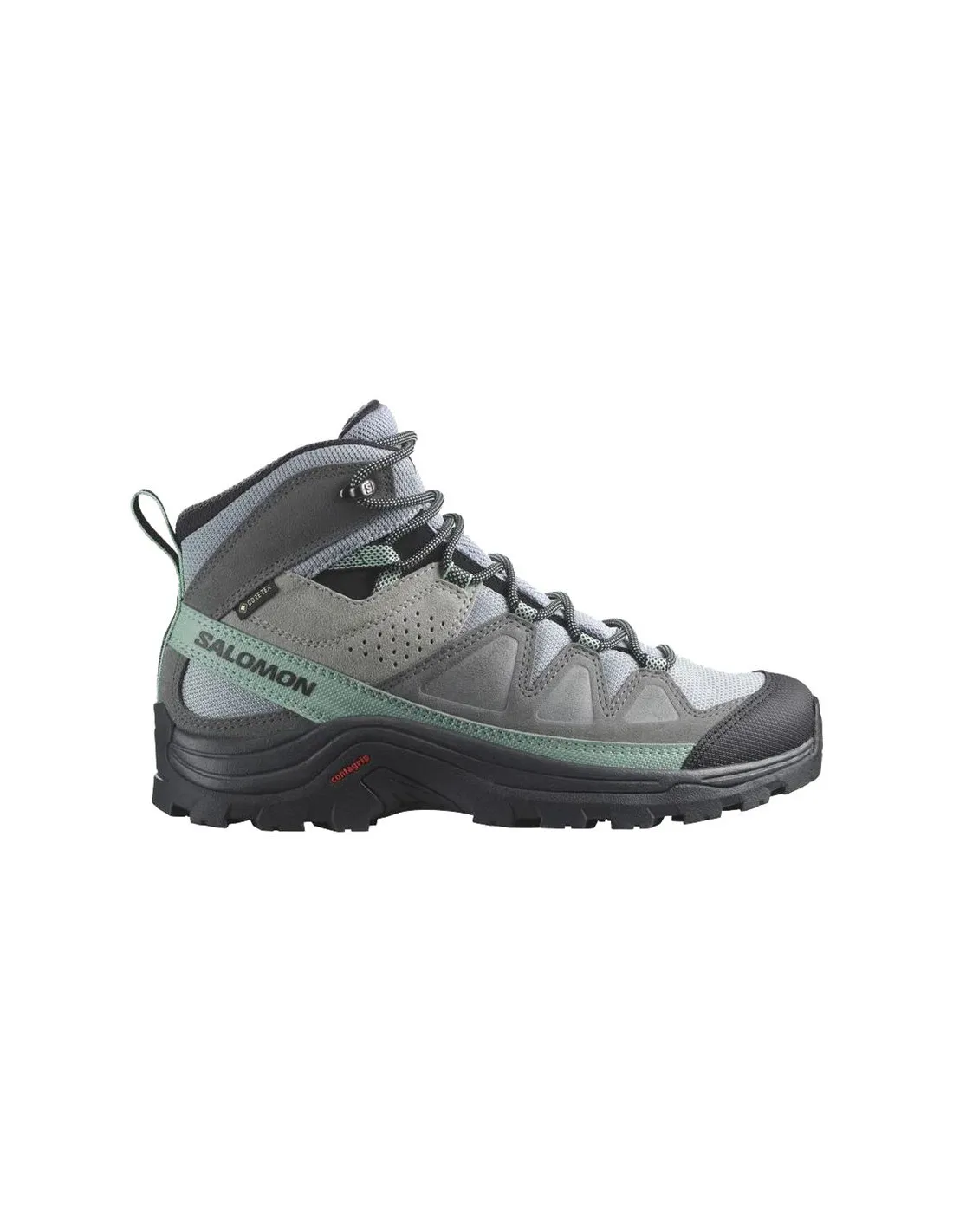 BOTAS DE MONTAñA SALOMON QUEST ROVE GORETEX GRIS/NEGRO MUJER