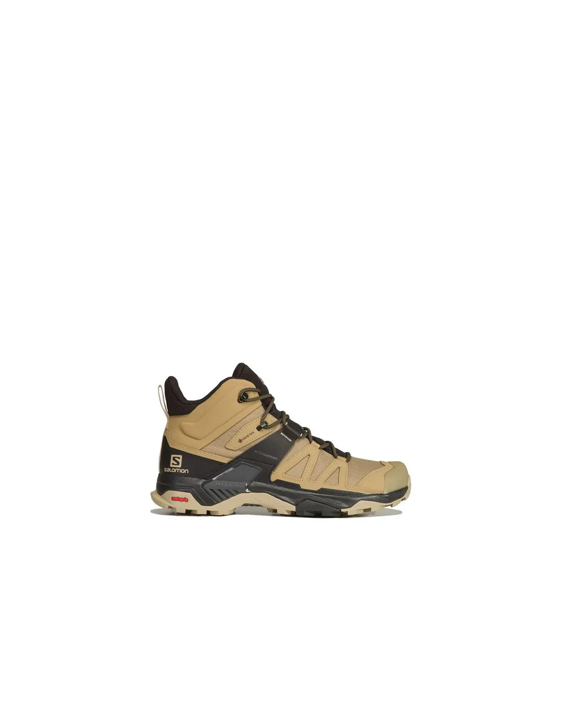 BOTAS DE MONTAñA SALOMON X ULTRA 4 MID GORETEX MARRóN/NEGRO HOMBRE