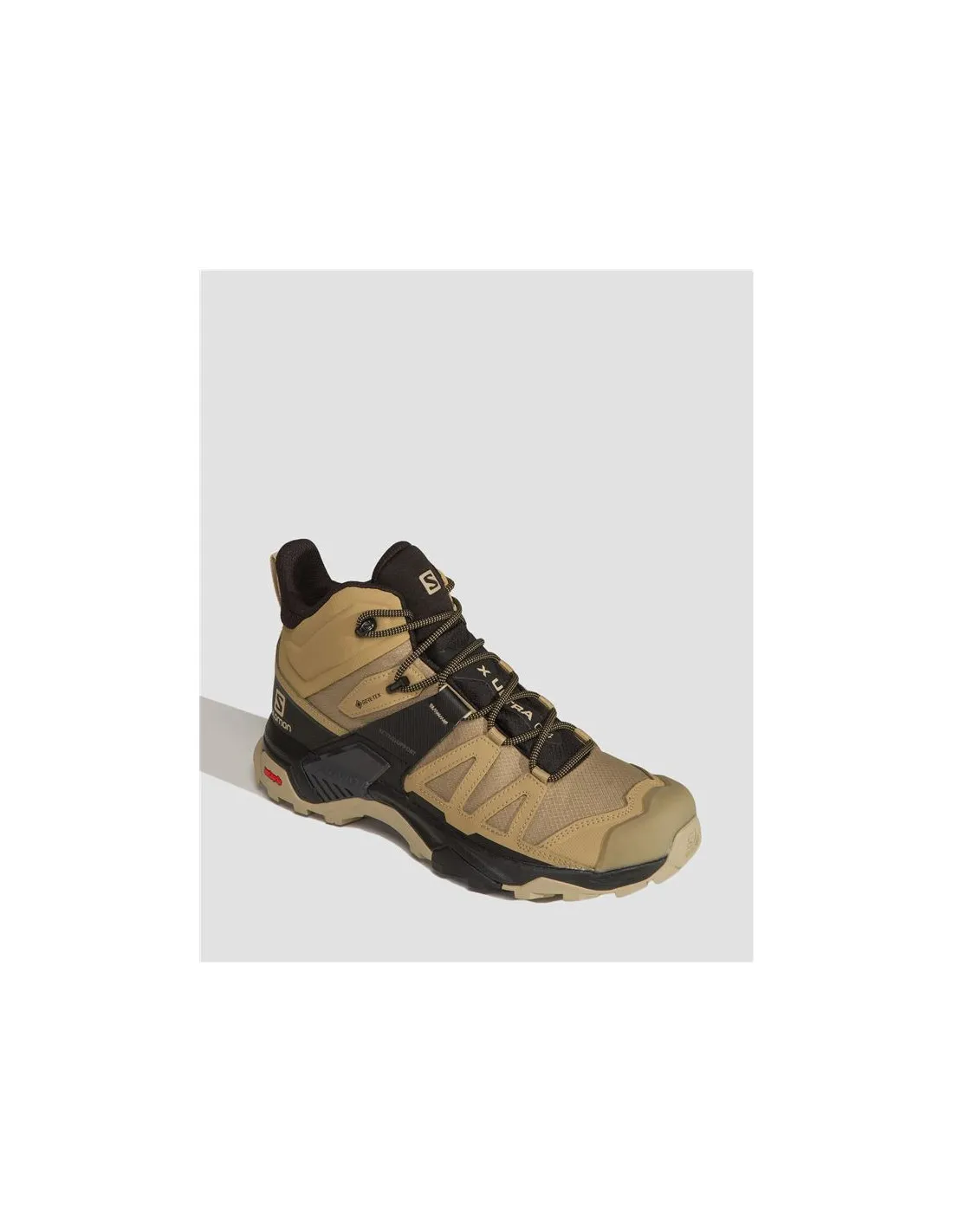 BOTAS DE MONTAñA SALOMON X ULTRA 4 MID GORETEX MARRóN/NEGRO HOMBRE