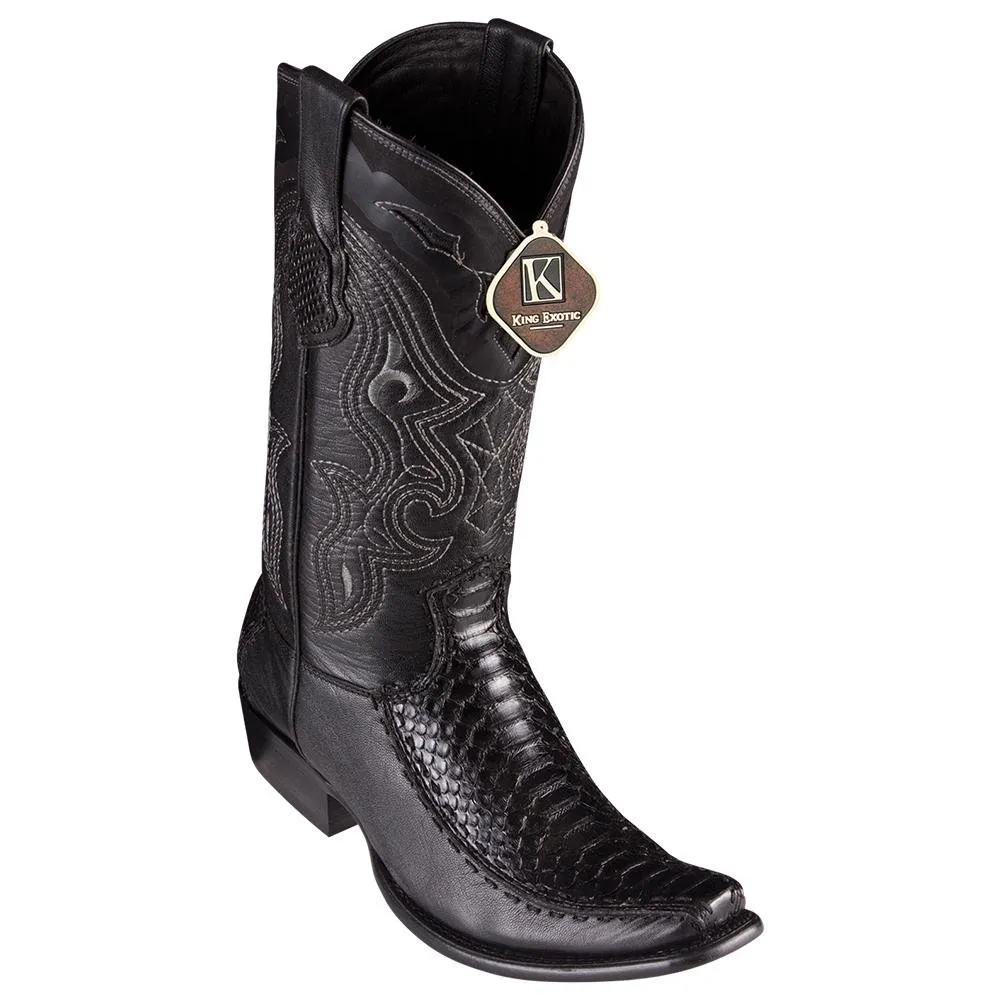 BOTAS DE PITON CON VENADO ORIGINAL HORMA DUBAI KE479F5705