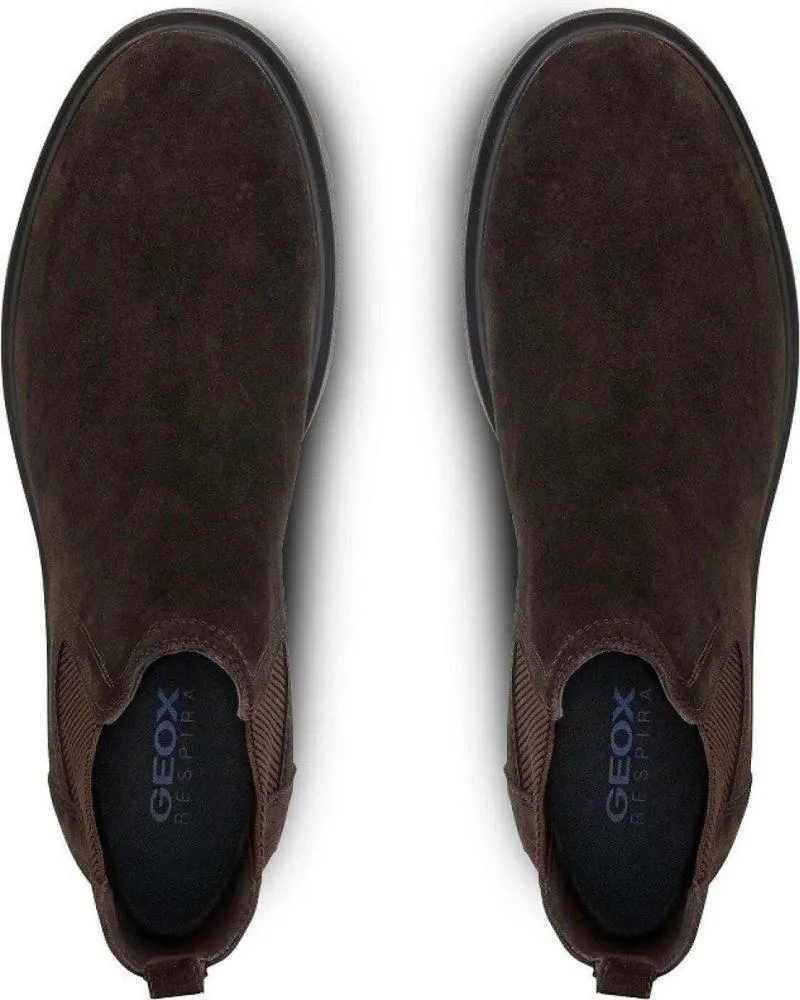 Botines de Hombre GEOX SPHERICA U36D1C00023 MARRóN