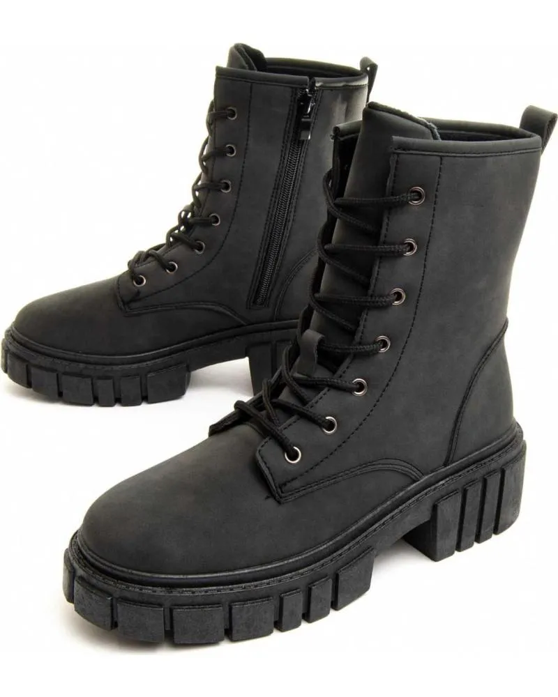 Botines de Mujer MONTEVITA MILITARSUAV BLACK