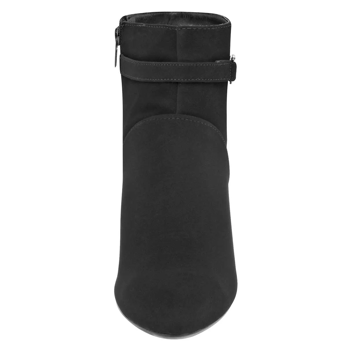 Botín con tacón Exterior Sintético Color Negro Para Mujer De Damita