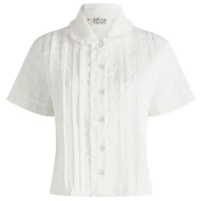 Brain Dead Mercado Square Shirt White
