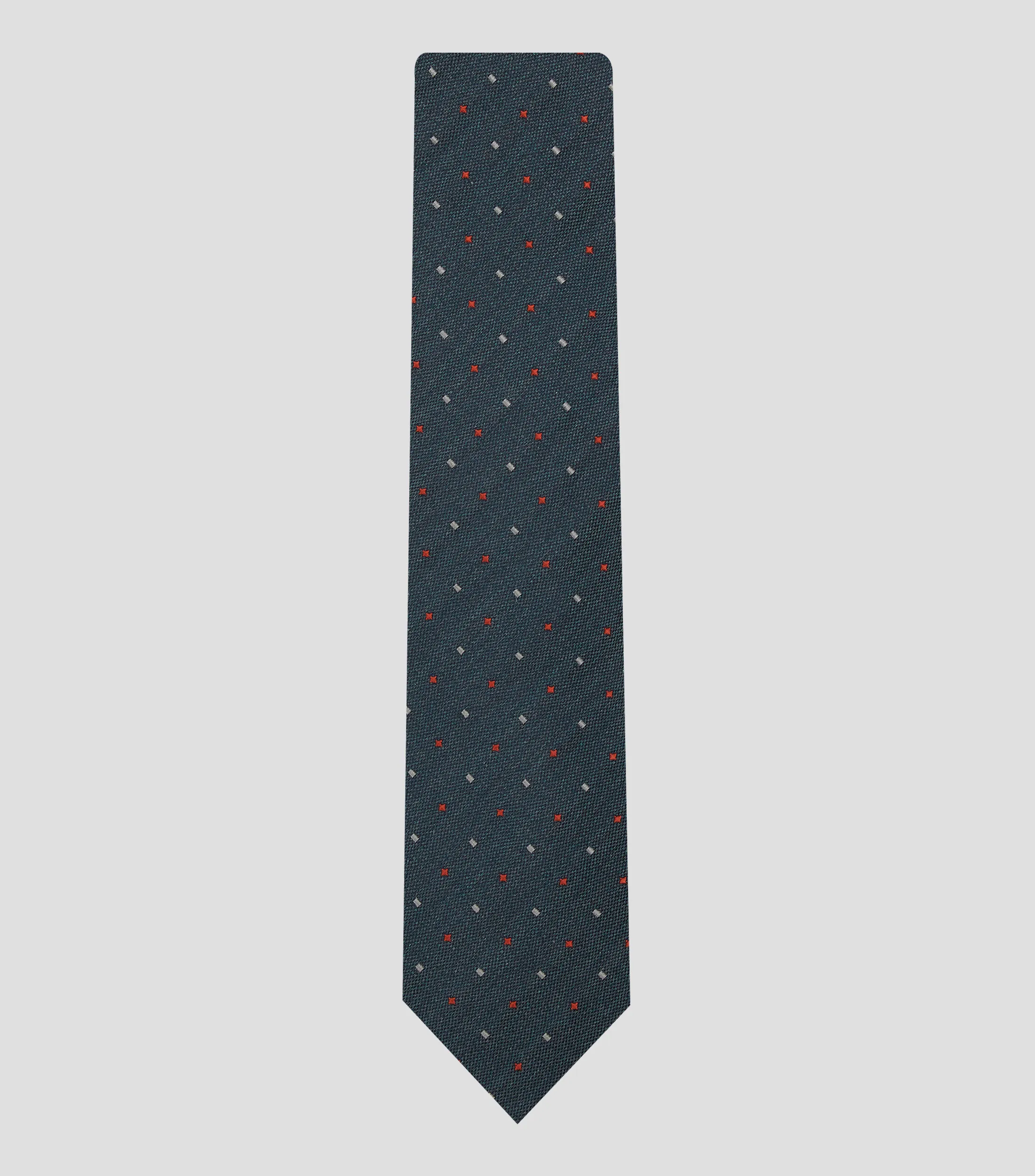 Buccelli Corbata ancha en seda con jacquard