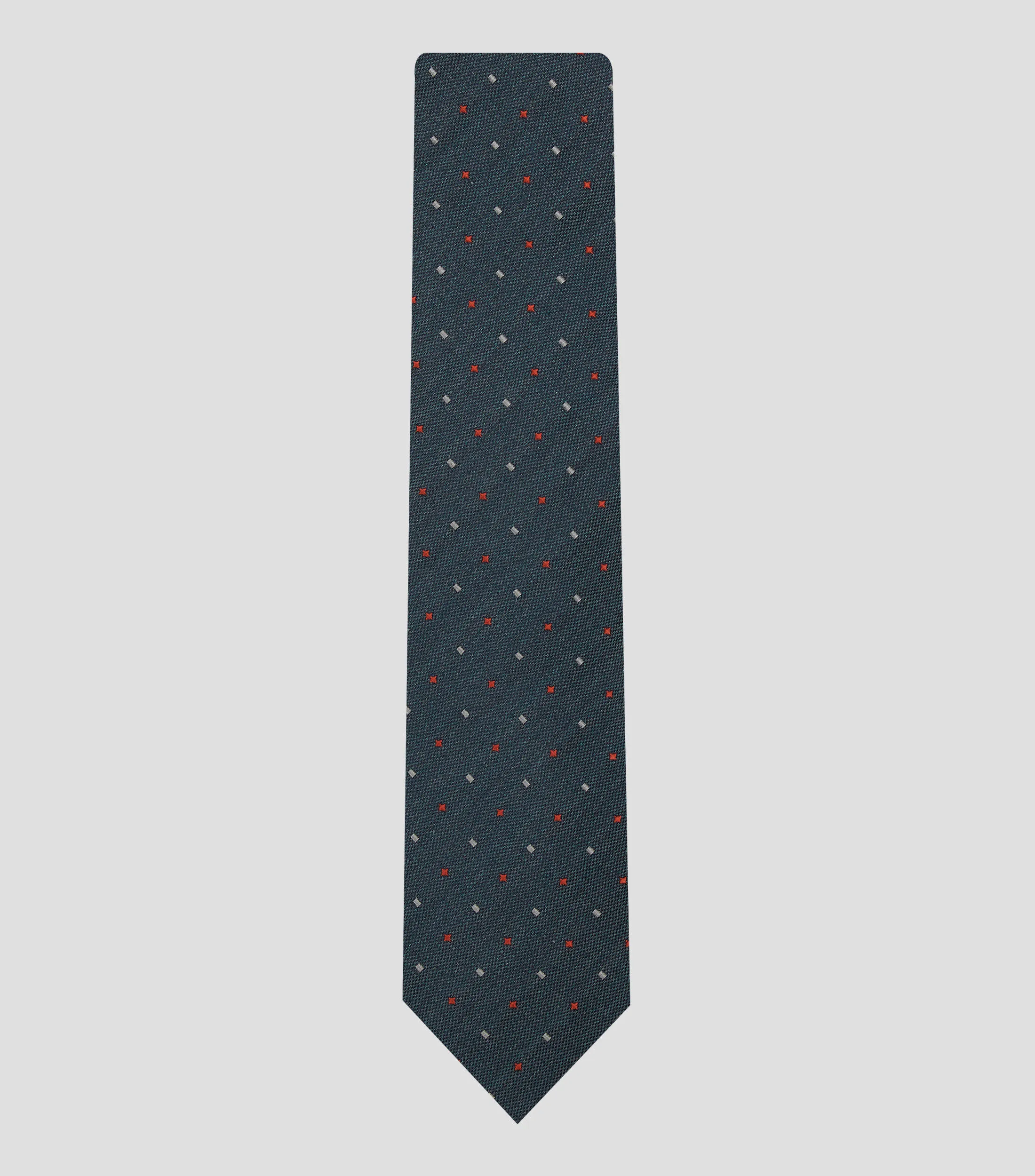 Buccelli Corbata ancha en seda con jacquard