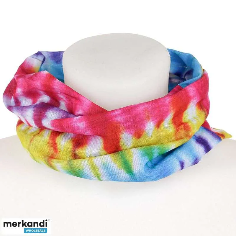 BUFANDA DE TUBO RAINBOW LACEUP NECK WARMER