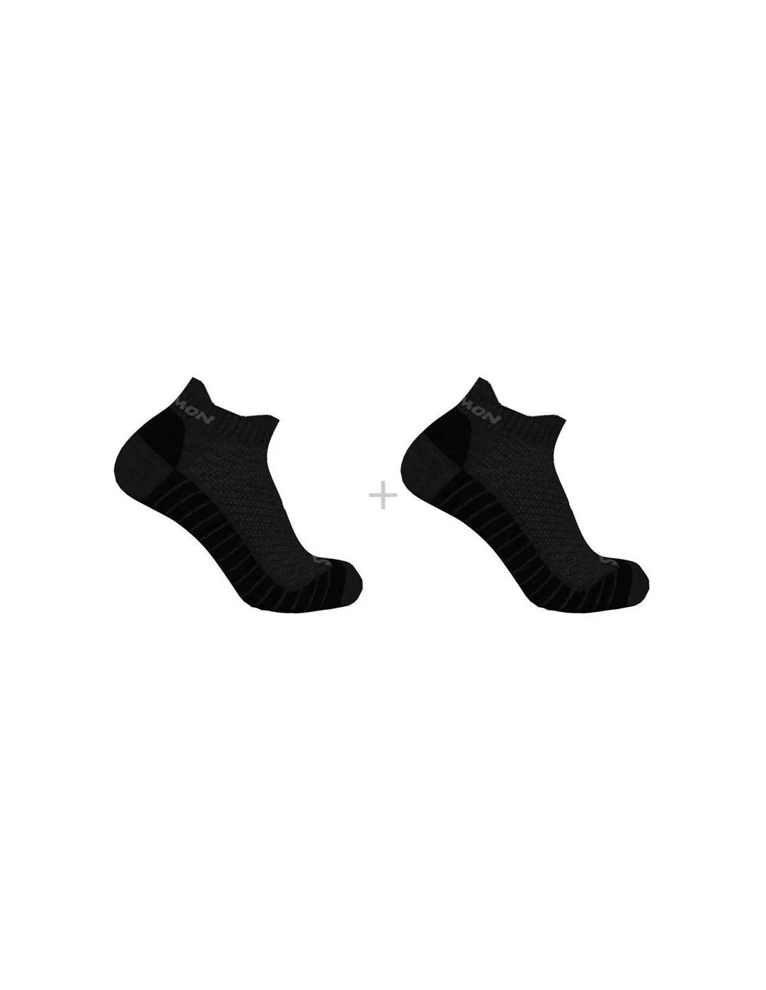 CALCETINES SALOMON AERO ANKLE 2PACK NEGRO