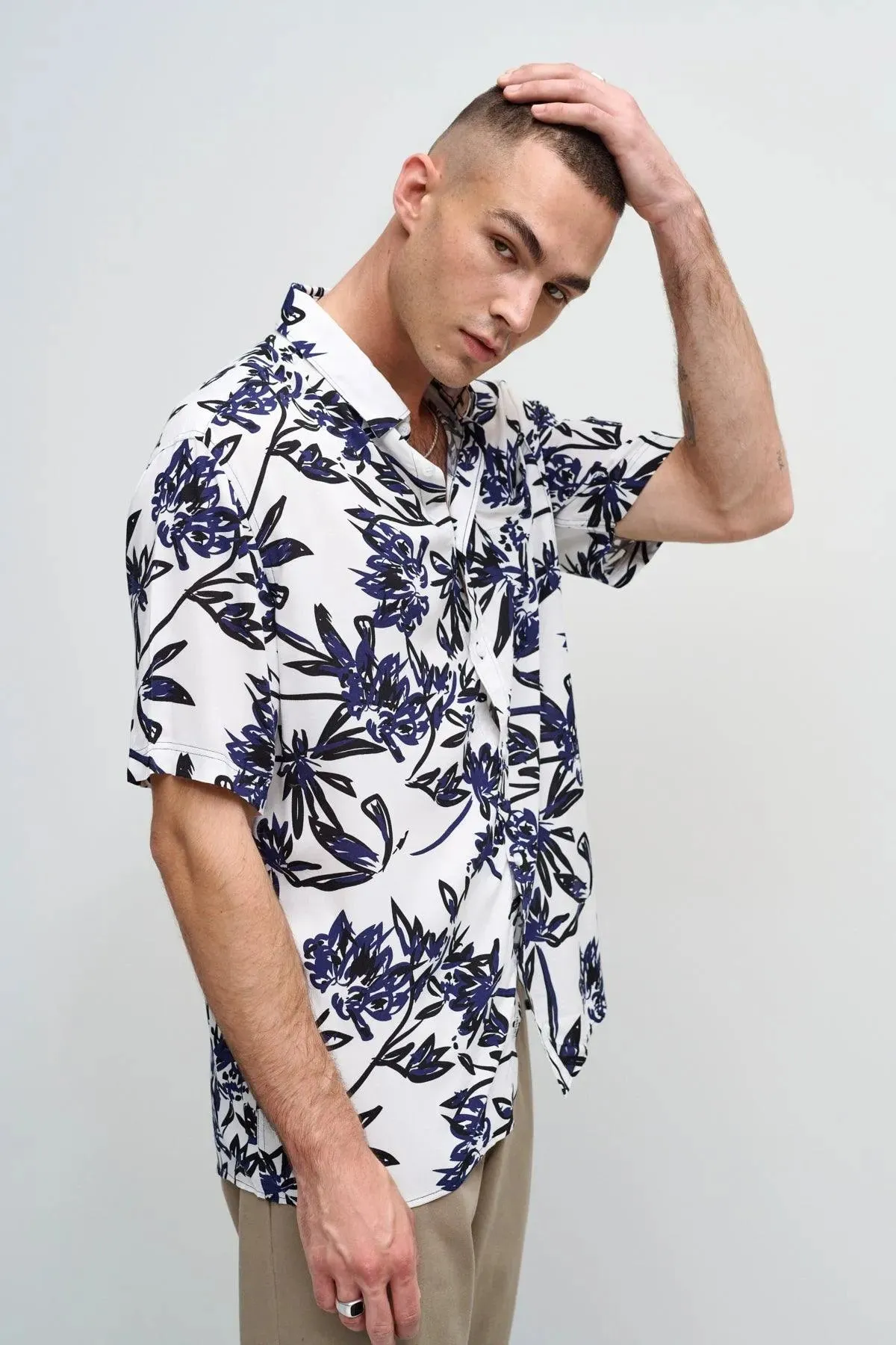Camisa !Solid Frido White