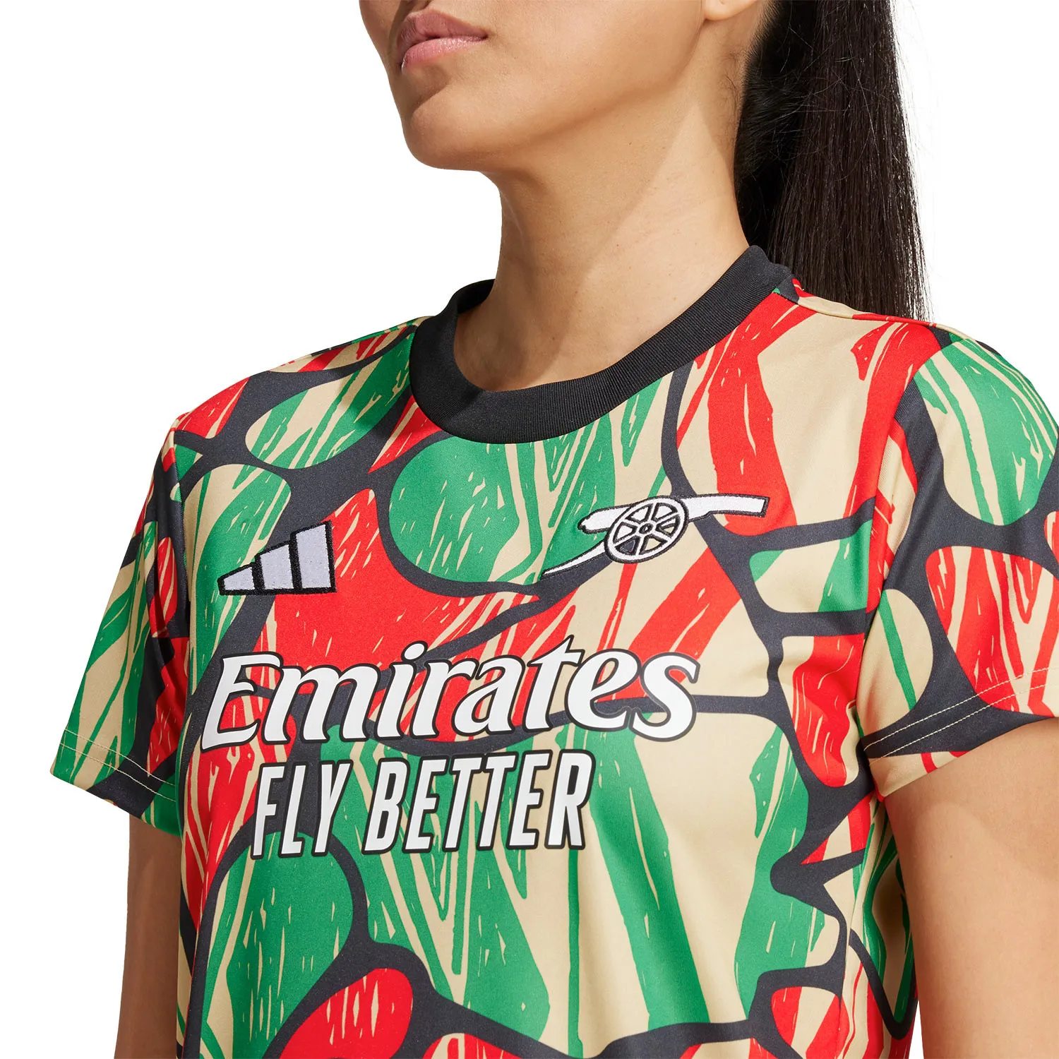 CAMISETA ADIDAS ARSENAL MUJER PREMATCH