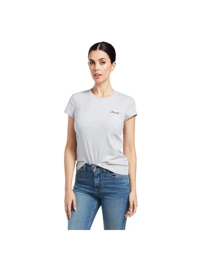 CAMISETA ARIAT  LOGO SCRIPT