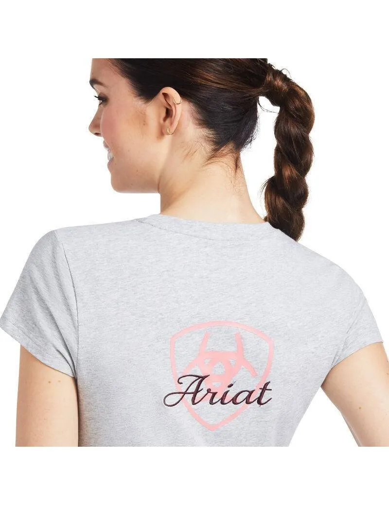 CAMISETA ARIAT  LOGO SCRIPT