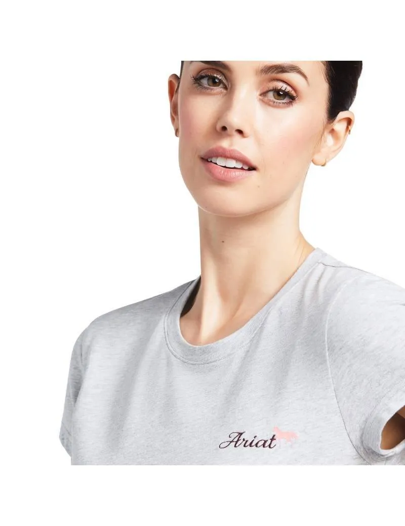 CAMISETA ARIAT  LOGO SCRIPT