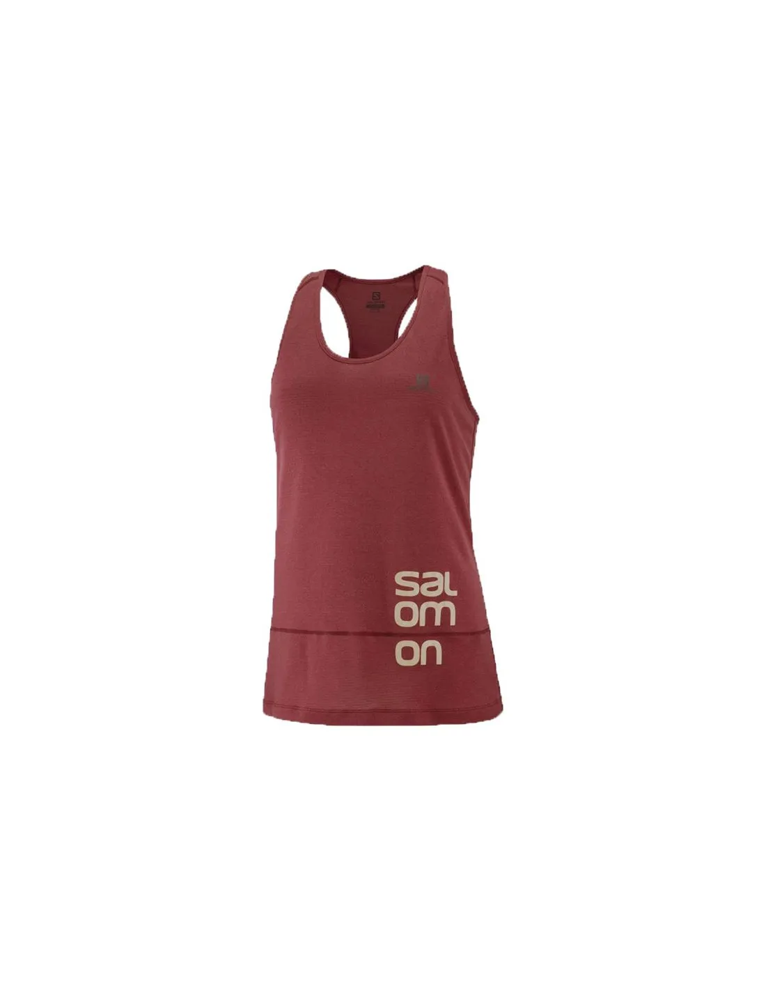 Camiseta de montaña Salomon Cross Run Mujer RD