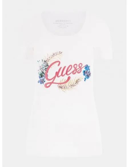 CAMISETA GUESS BLANCA  ECOOL