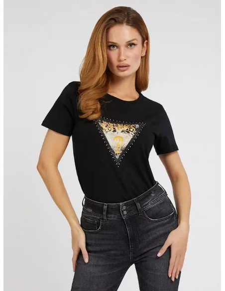 CAMISETA GUESS NEGRA  ECOOL