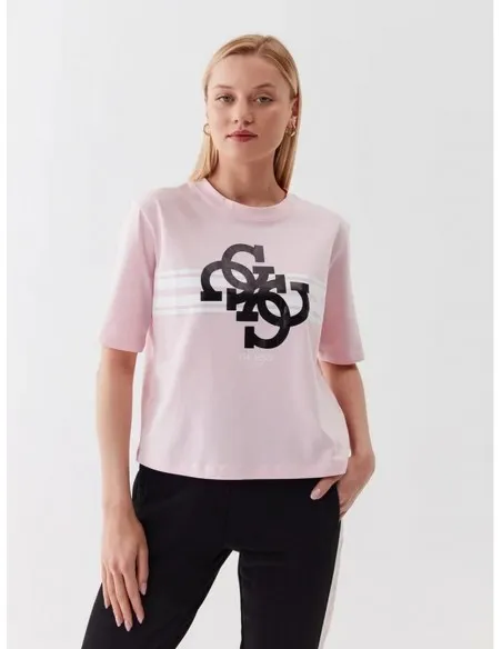 CAMISETA GUESS ROSA  ECOOL