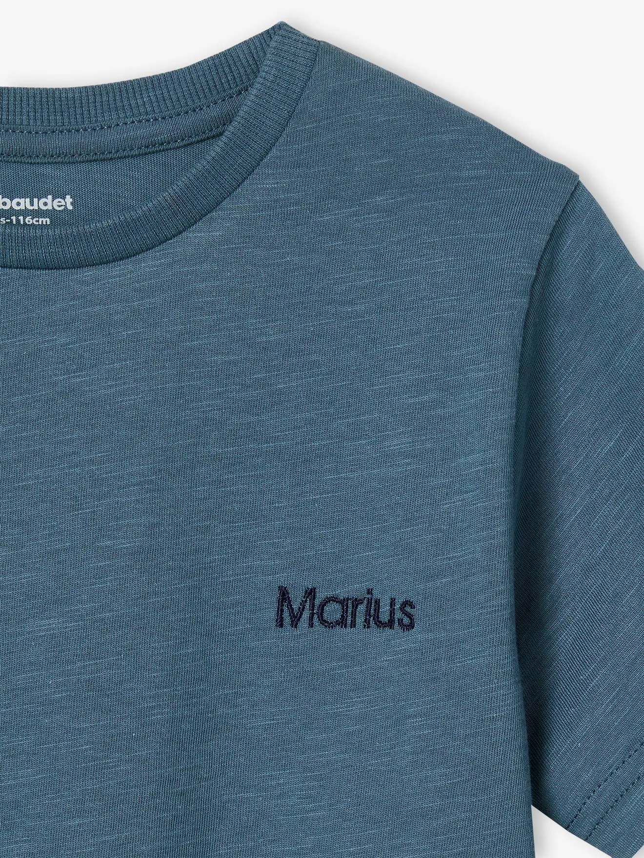 Camiseta personalizable de manga corta, para niño