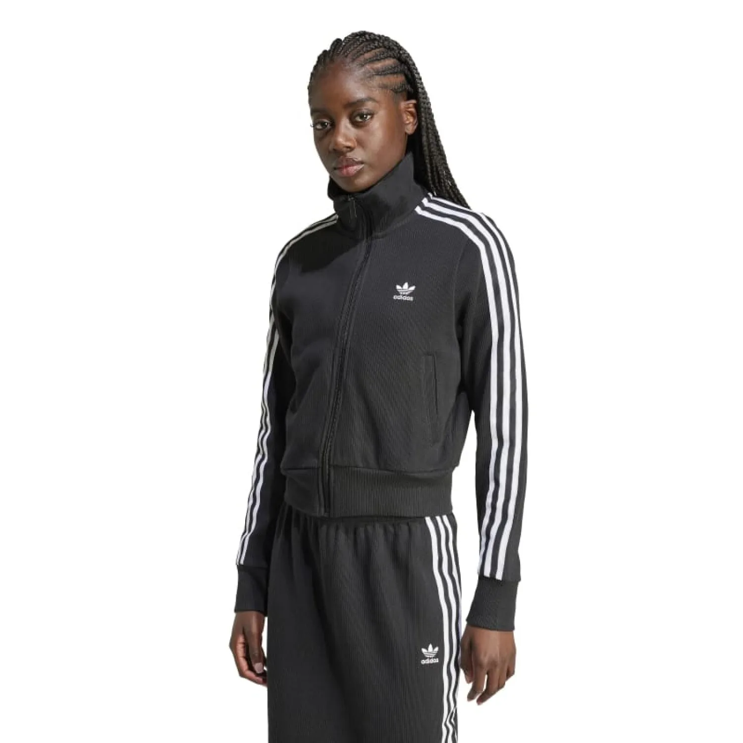 CAMPERA ADIDAS ADICOLOR KNIT TOP  NEGRO