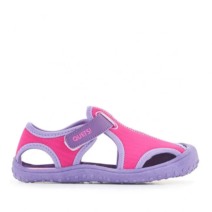 Chanclas QUETS! combinada fucsia y rosa