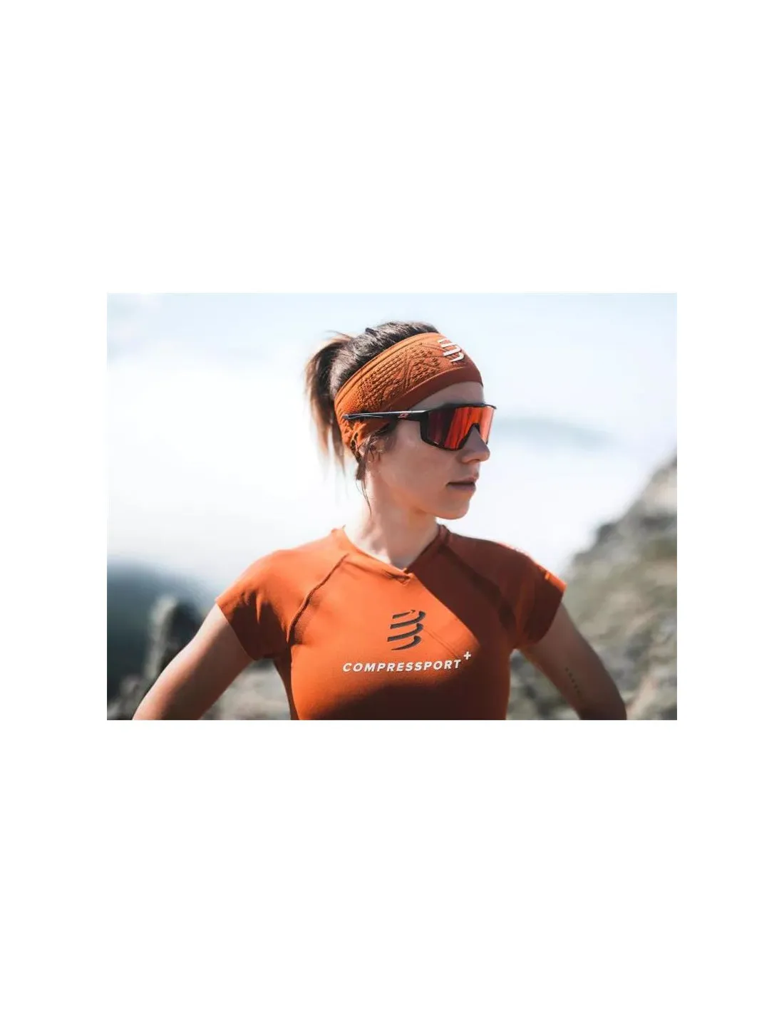 CINTA DE PELO DE RUNNING COMPRESSPORT ON/OFF  TRAIL SULE 2023 RUST