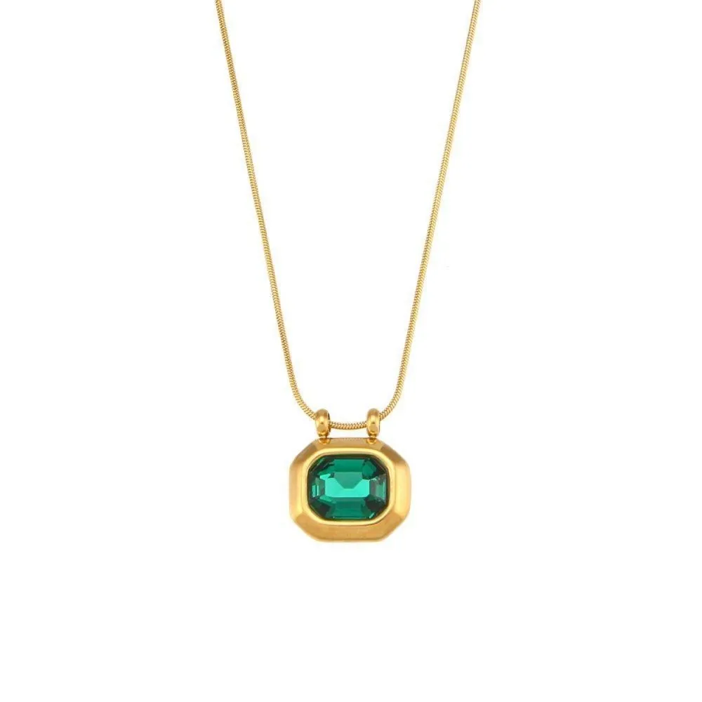 Collar Vera Verde Oro