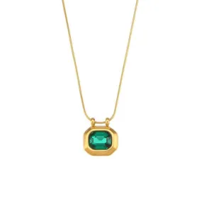 Collar Vera Verde Oro