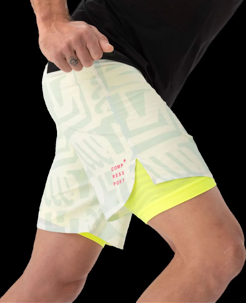COMPRESSPORT TRAIL RUNNING SHORTS 2IN1