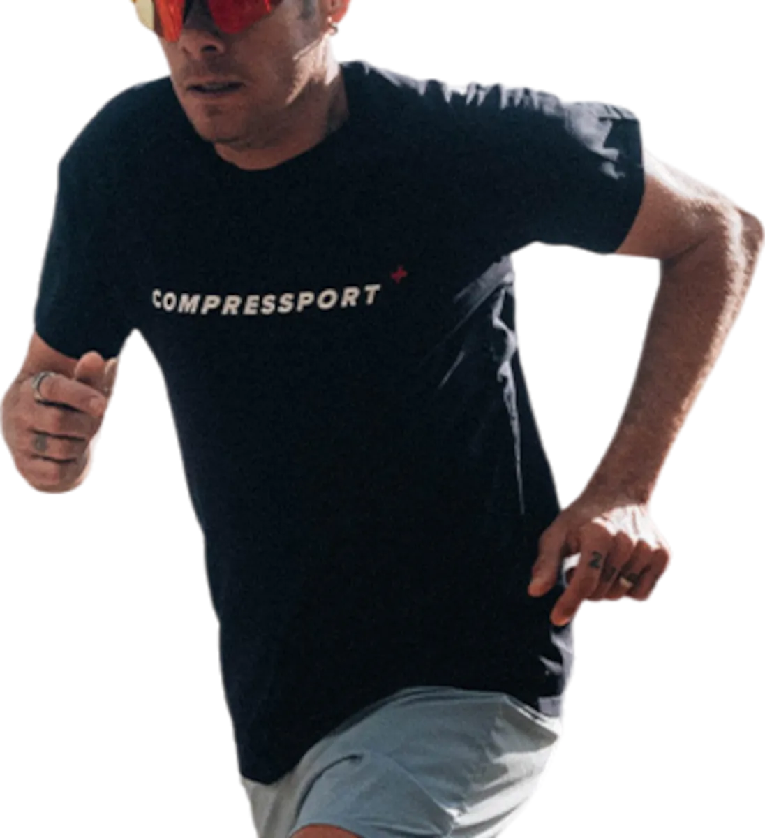 COMPRESSPORT TRAINING SS LOGO TSHIRT