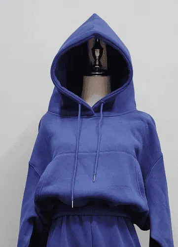 Conjunto de Chándal para Mujer Liso con Forro para Invierno