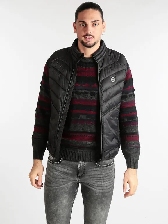 Coveri Collection Chaleco hombre acolchado