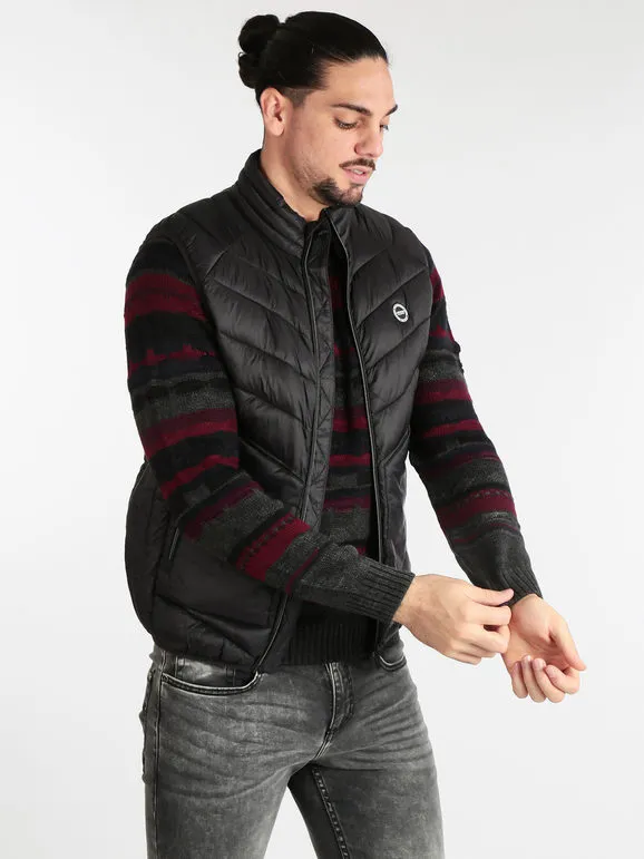 Coveri Collection Chaleco hombre acolchado