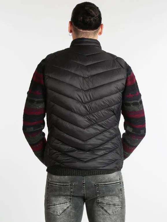 Coveri Collection Chaleco hombre acolchado