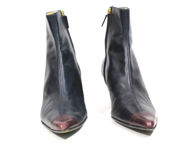 Céline Botines Azul 