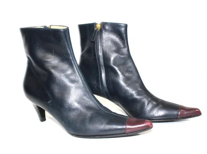 Céline Botines Azul 