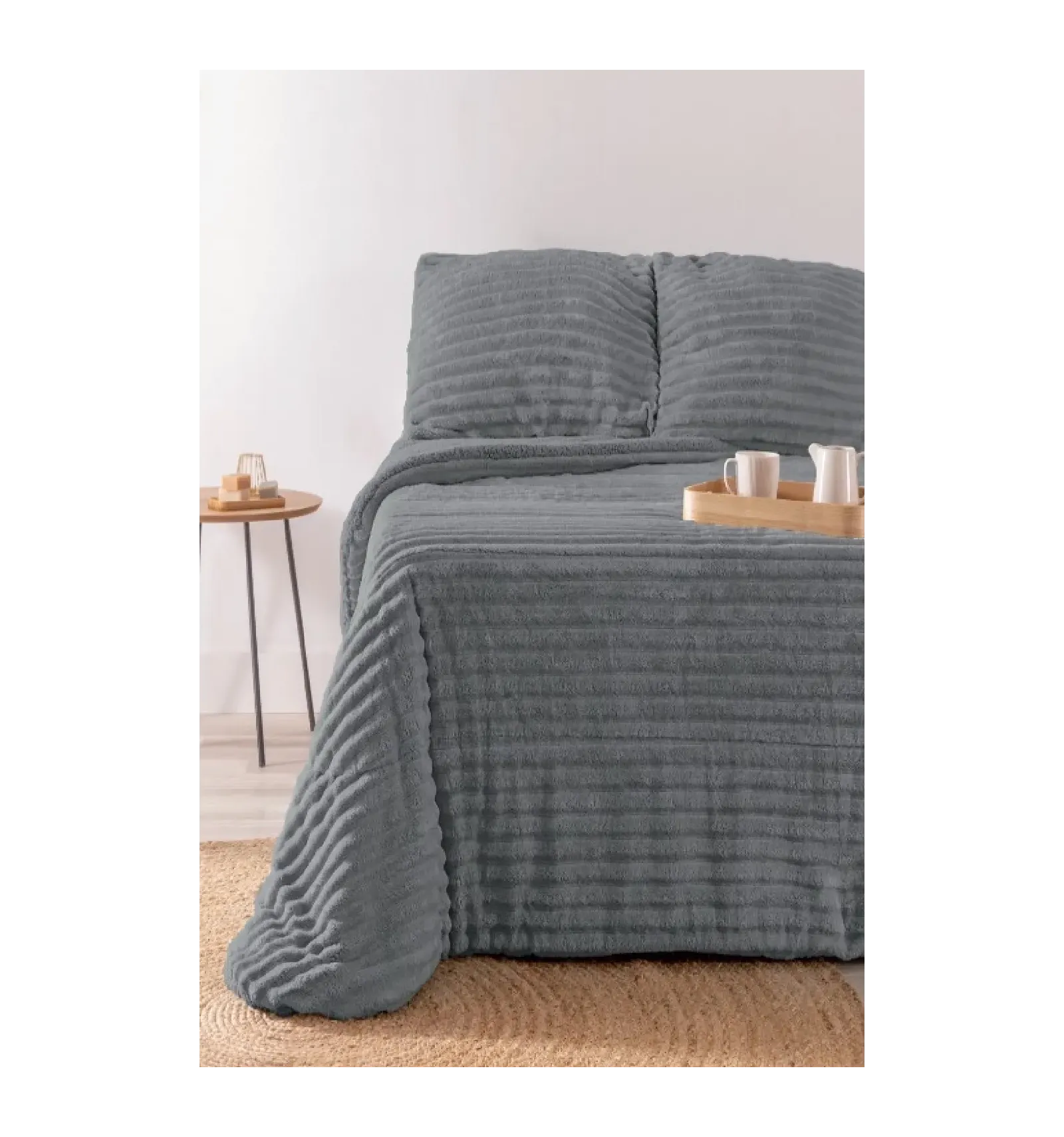 EDREDóN JACQUARD DE KARAMELO DONE  MARENGO